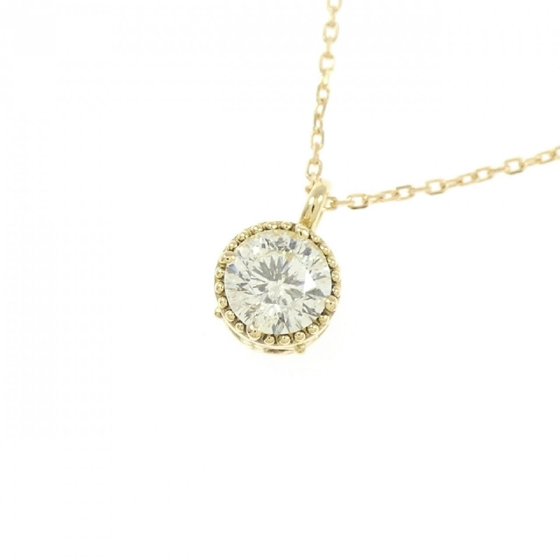 K18YG Dây chuyền kim cương 0.347CT - Hàng hiệu Authentic 848069