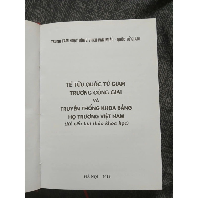 Tế tửu quốc tử giám trương công giai và truyền thống khoa bảng họ trương việt nam 497165