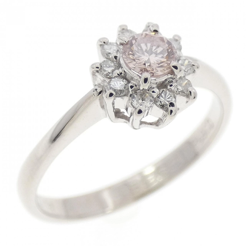 Nhẫn kim cương hồng PT900 0.154CT 670775