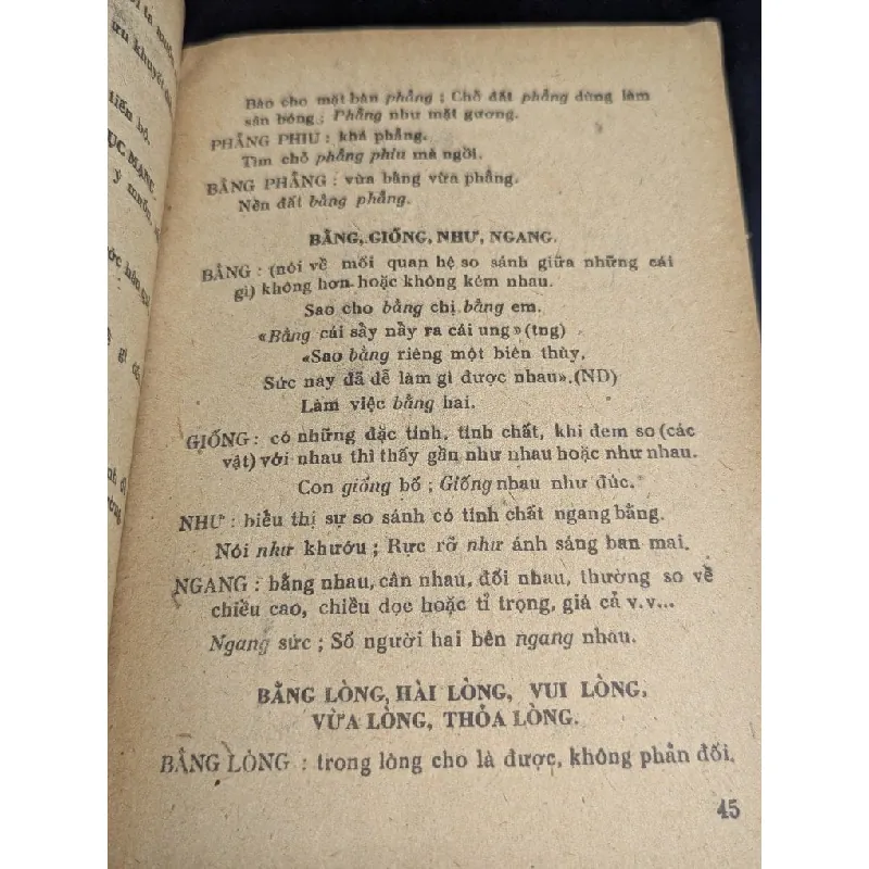 Các nhóm từ đồng nghĩa trong tiếng việt - Nguyễn Văn Tu 713740