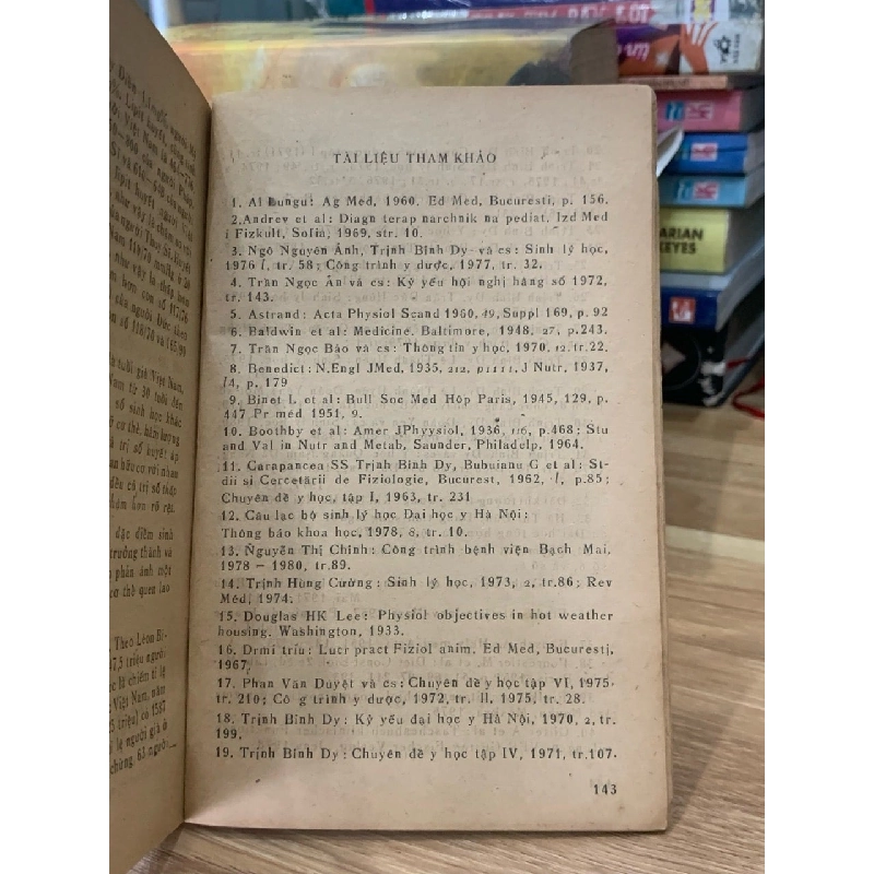 Về những thông số sinh học người Việt Nam -NXB Khoa học và kỹ thuật 750640