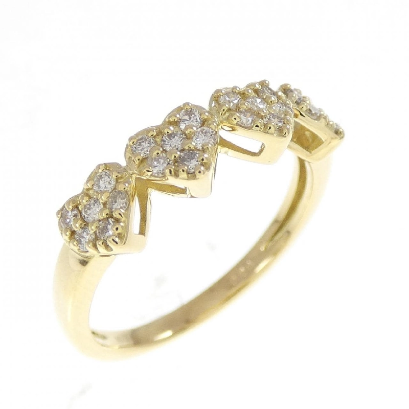 Nhẫn kim cương hình trái tim K18YG 0.20CT - Hàng hiệu Chính hãng 855178