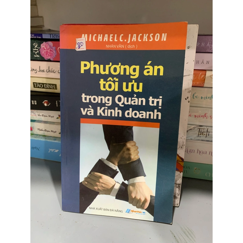 Sách Phương án tối ưu trong quản trị và kinh doanh 463349