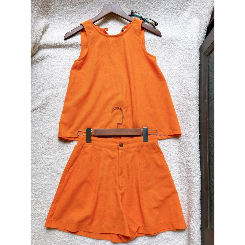 Set bộ đi biển màu cam 444904