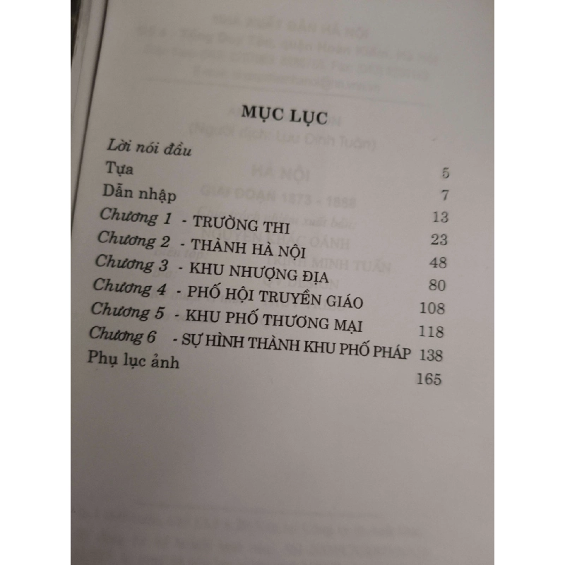 Hà Nội giai đoạn 1873 - 1888 LỊCH SỬ - CHÍNH TRỊ - TRIẾT HỌC ANTQ2809 919675