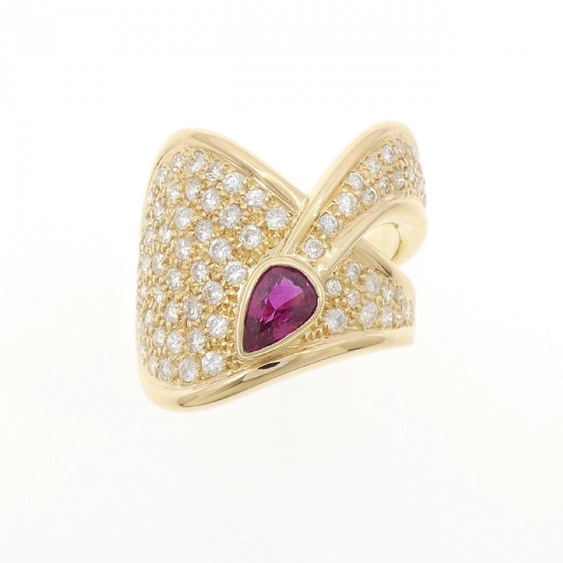 Nhẫn Ruby K18YG 0.82CT 665493