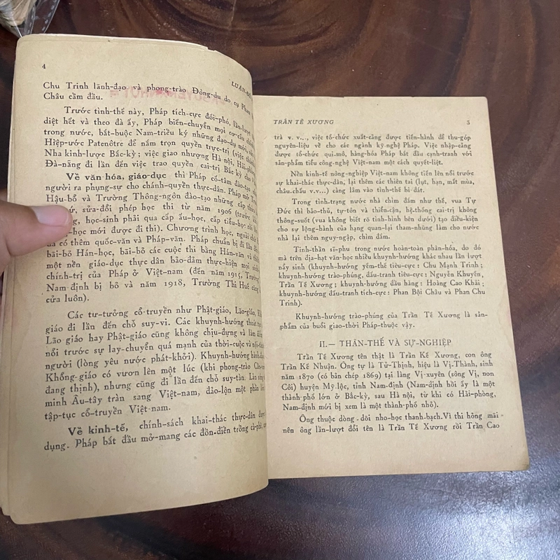 II Tựa sách: Luận Đề Trần Tế Xương - Minh Văn & Xuân Tước - NXB Sống Mới - 1961 463530