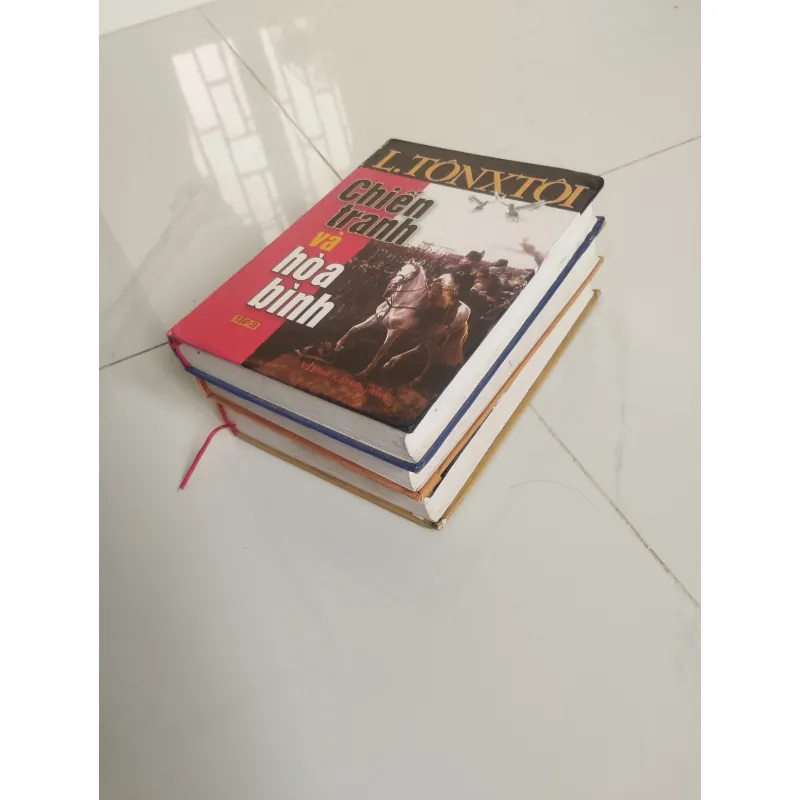 Chiến Tranh và Hòa Bình trọn bộ 3 tập in 700 cuốn 2007 999741