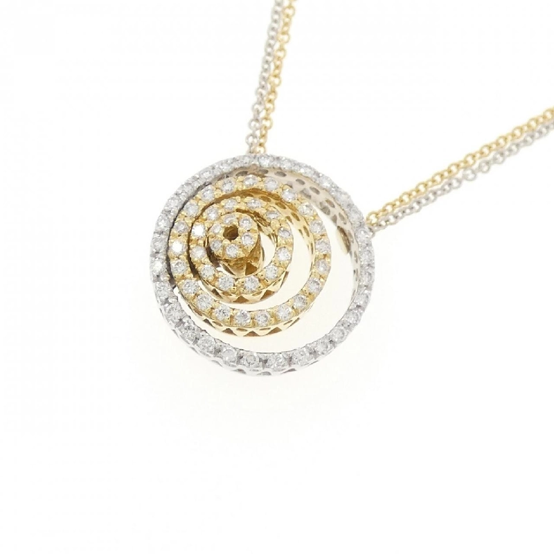 Dây chuyền kim cương 750YG/750WG - Hàng hiệu Authentic 864569