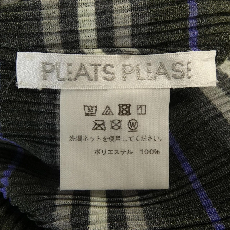 Pleats Please 2019 Kẻ sọc PP93-FK337 7574085 Áo 626812