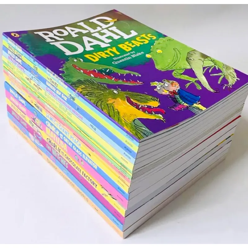 Roald Dahl Collection (Sách nhập) - 20 quyển sách màu - Khổ to A4 937275