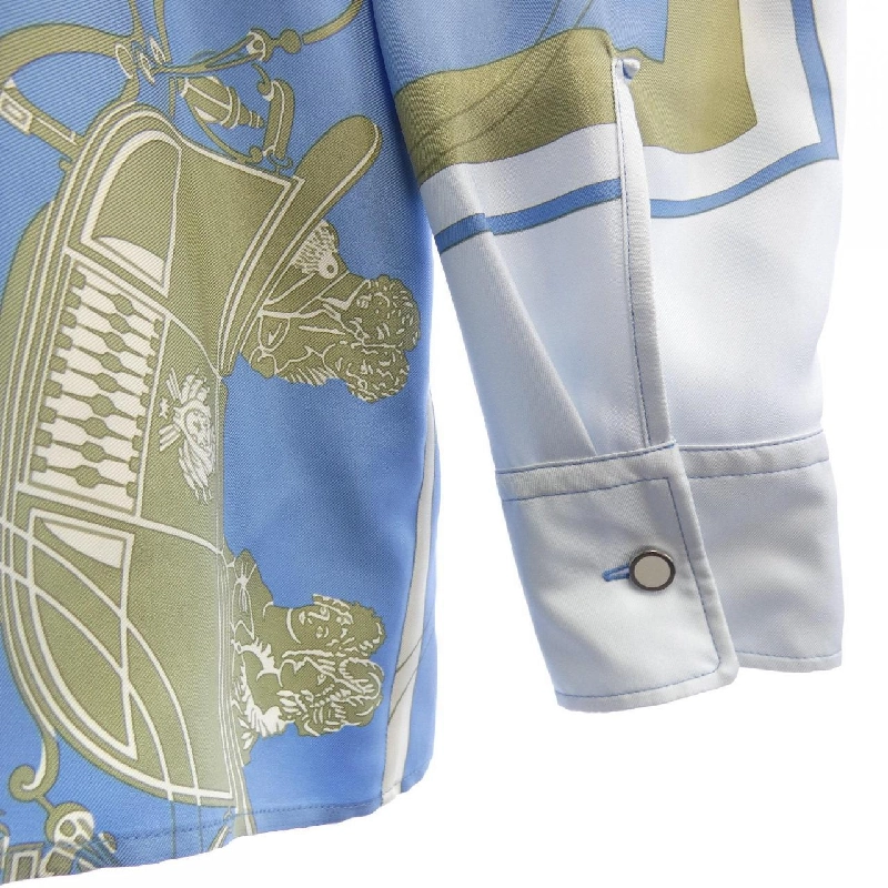 HERMES EX-LIBRIS 3E0607D7 Áo sơ mi - Hàng hiệu Chính hãng 810517