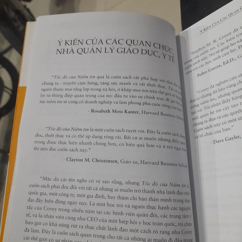 Stephen R. Covey - TỐC ĐỘ CỦA NIỀM TIN 367041