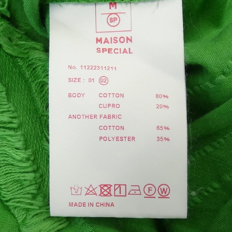 Áo sơ mi MAISON SPECIAL - Hàng hiệu Authentic 901051