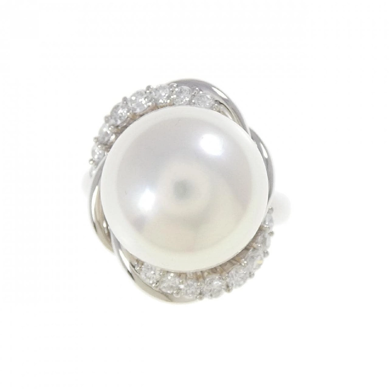 Nhẫn ngọc trai trắng PT900 14.0mm - Hàng hiệu Authentic 850604