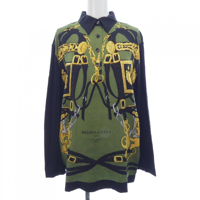 【Mã giảm giá】【Cổ điển】HERMES Áo 642978