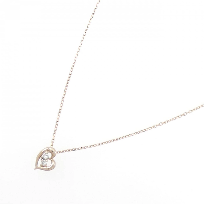 K10PG Dây chuyền kim cương hình trái tim 0.02CT - Hàng hiệu Chính hãng 860183