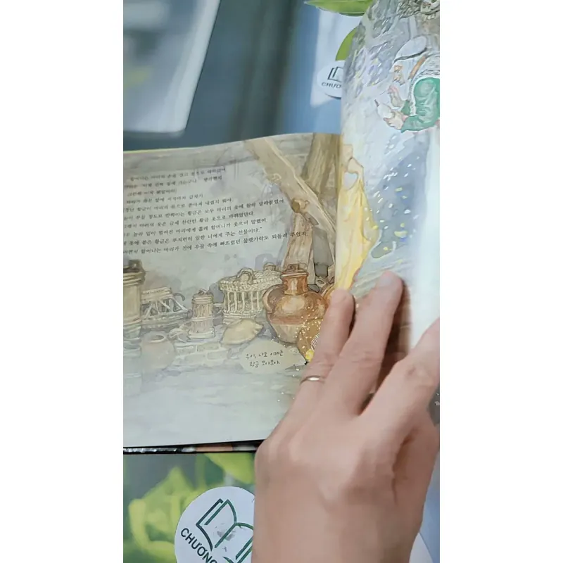 [Tặng nẹp góc] Truyện thiếu nhi Hàn Quốc: Moyamo Anu 39 -  모야모 아누와: 홀레 할머니가 주신 행운과 불행 732040