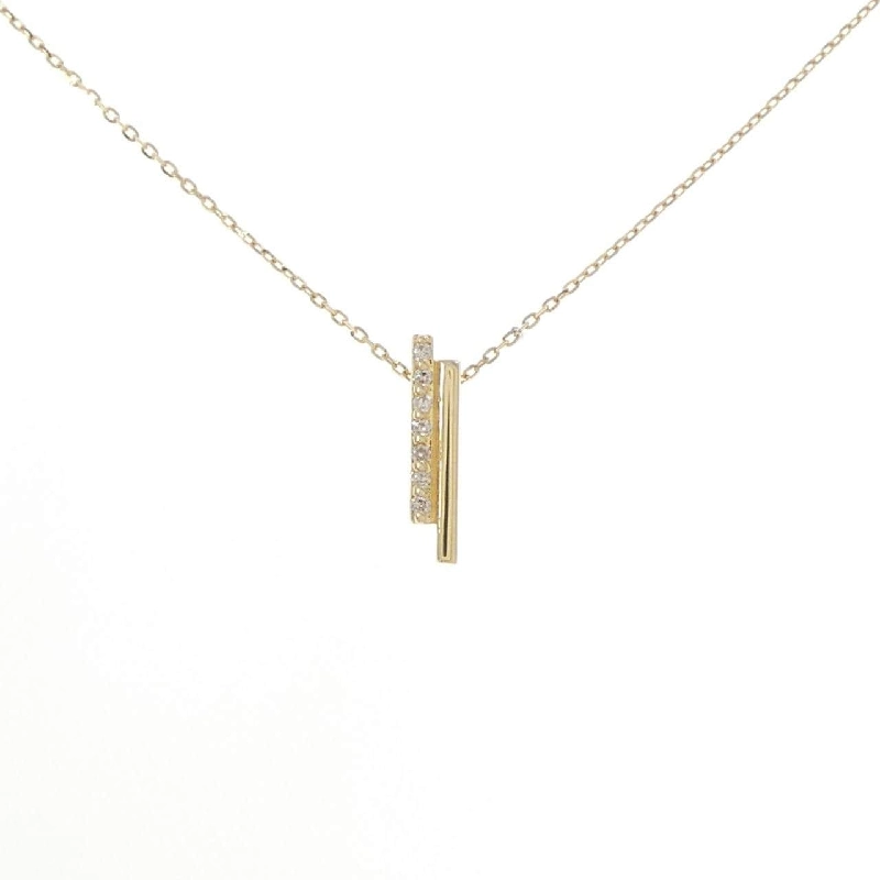 K18YG Dây chuyền kim cương - Hàng hiệu Authentic 860094