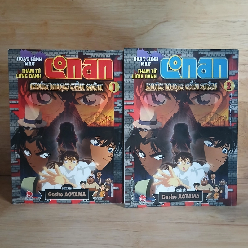 Truyện Tranh Hoạt Hình Màu Thám Tử Conan - Khúc Nhạc Cầu Siêu (Bộ 2 Tập) 549067