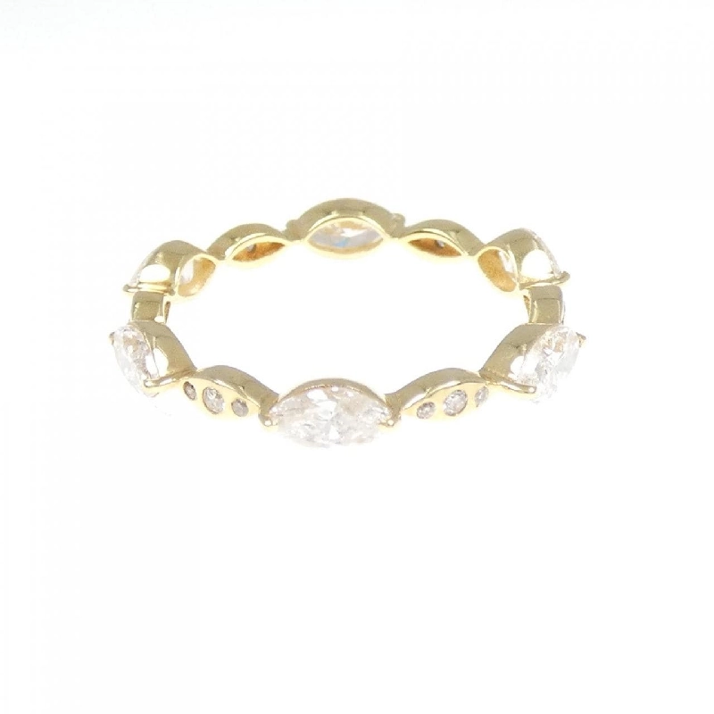 【Sản phẩm mới】Nhẫn kim cương vĩnh cửu K18YG 1.06CT 671843