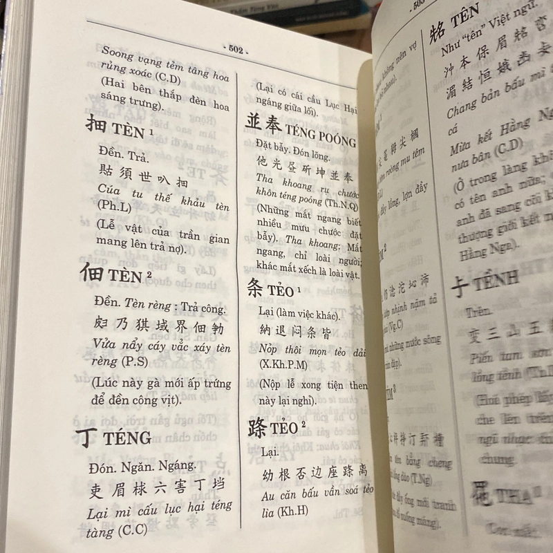 TỪ ĐIỂN CHỮ NÔM TÀY, BẢN BÌA CỨNG (XB 2003) 550414
