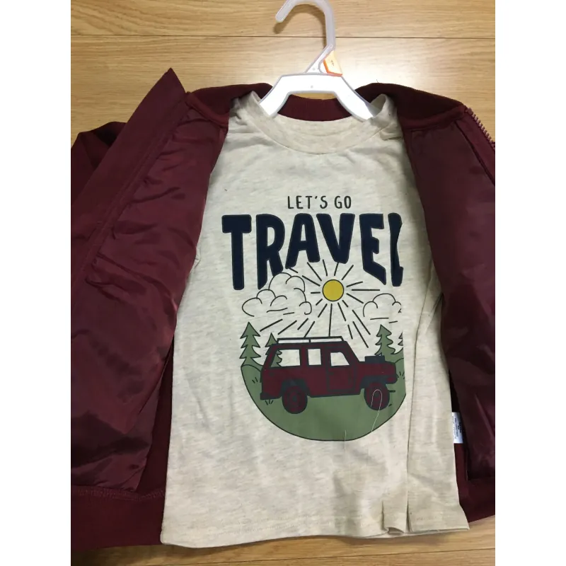 Set áo khoác và áo phông hàng xuất 766282