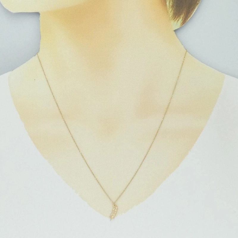 K18PG/K18YG Dây chuyền kim cương 0.02CT - Hàng hiệu Chính hãng 858109