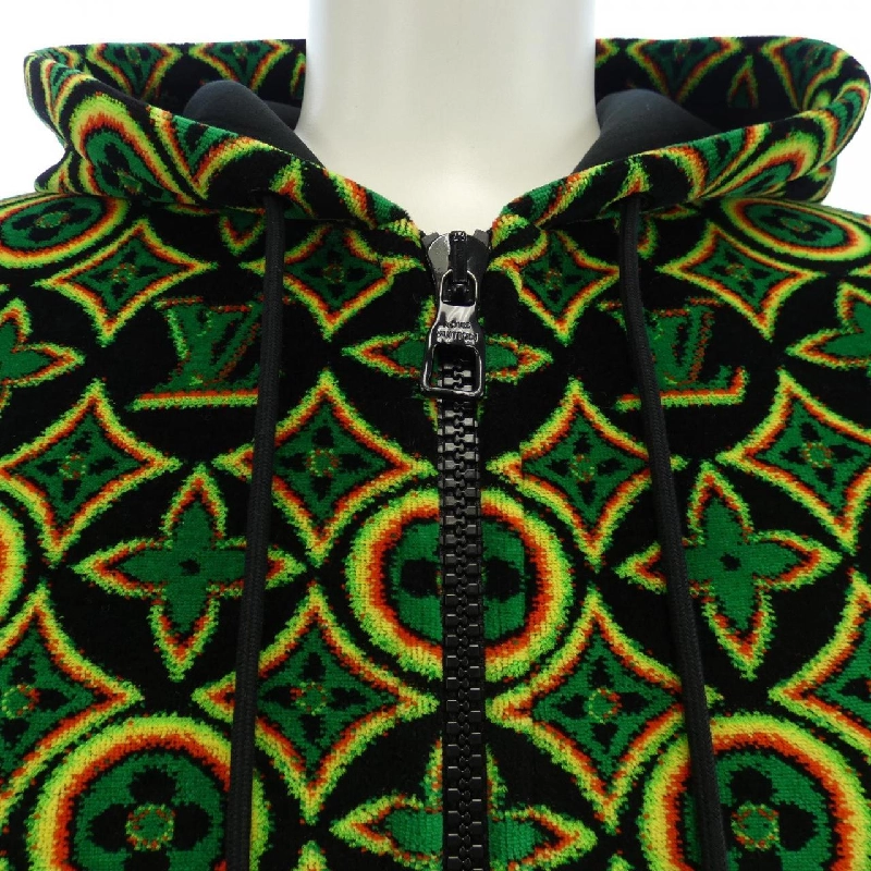 Áo khoác LOUIS VUITTON Monogram Flower Zip Through HKY88WZRY - Hàng hiệu Chính hãng 898653