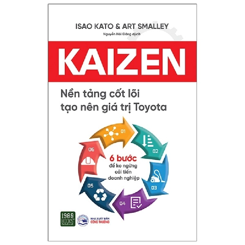 Kaizen - Nền Tảng Cốt Lõi Tạo Nên Giá Trị Toyota - Isao Kato, Art Smalley ASB.PO Oreka Blogmeo 230225 395554