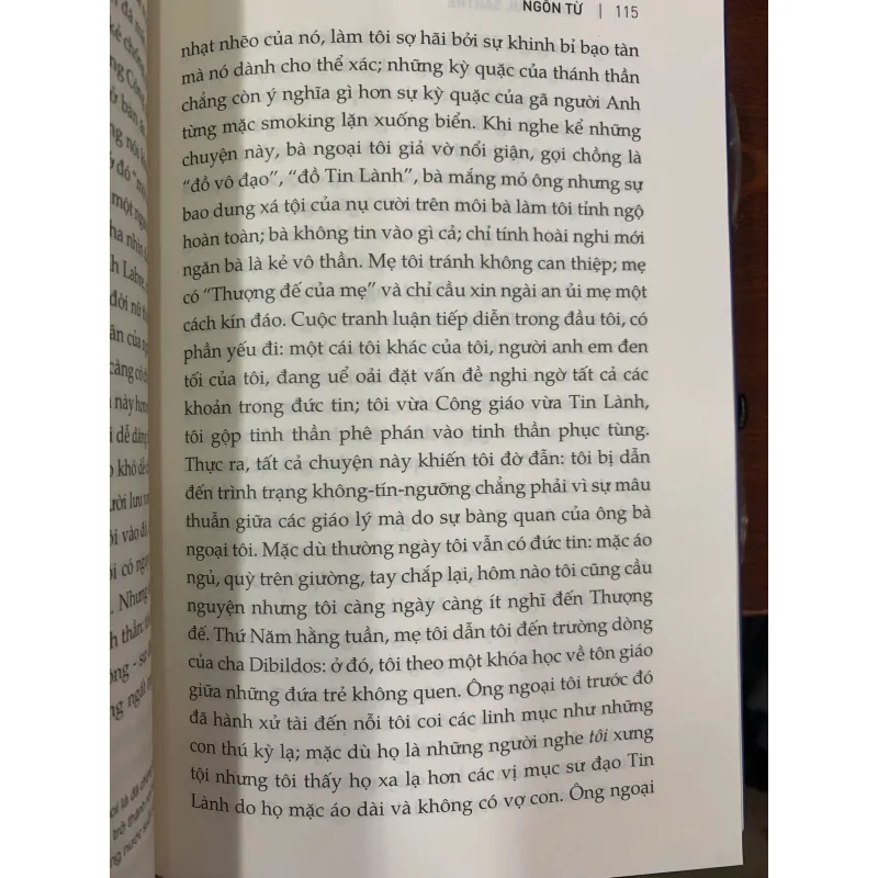 NGÔN TỪ - JEAN PAUL SARTRE (THUẬN VÀ LÊ NGỌC MAI DỊCH) 1006715