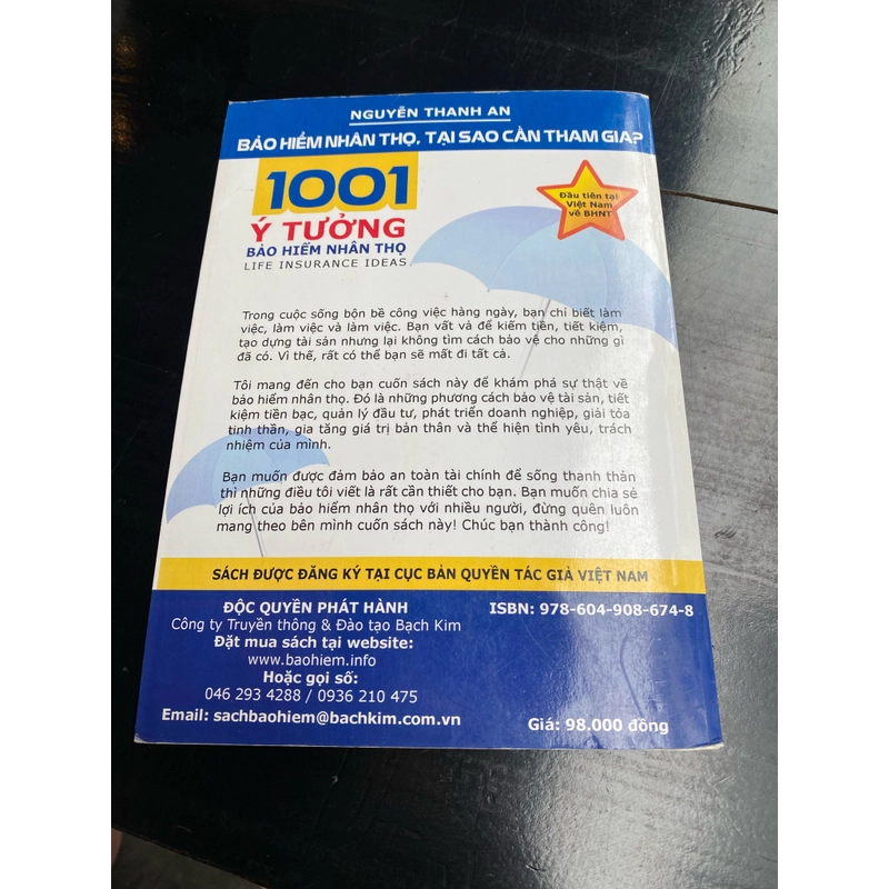 1001 Ý Tưởng Bảo Hiểm Nhân Thọ - Nguyễn Thanh An 532154