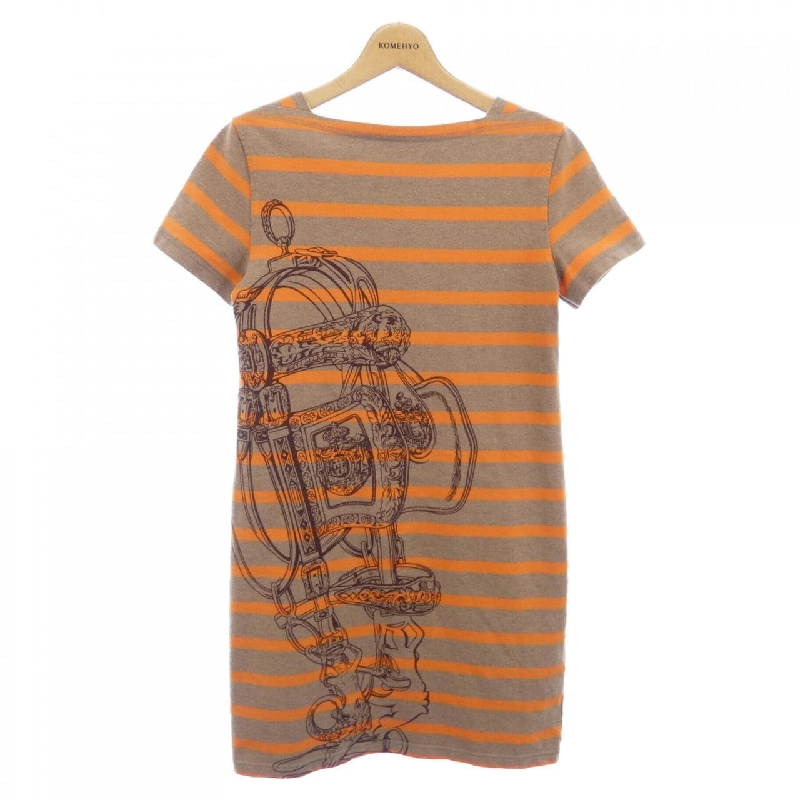 【Mã giảm giá】Đầm cắt HERMES 651599