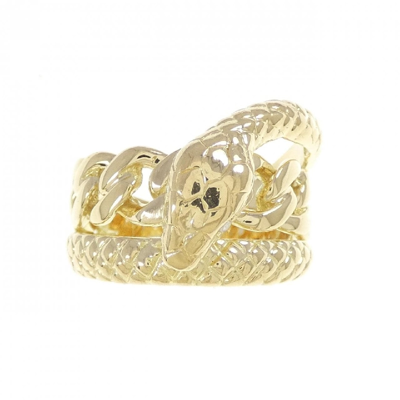 Nhẫn kim cương K18YG hình rắn 0.01CT - Hàng hiệu chính hãng 854109