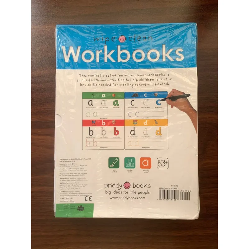 Wipe- Clean Workbooks 646405