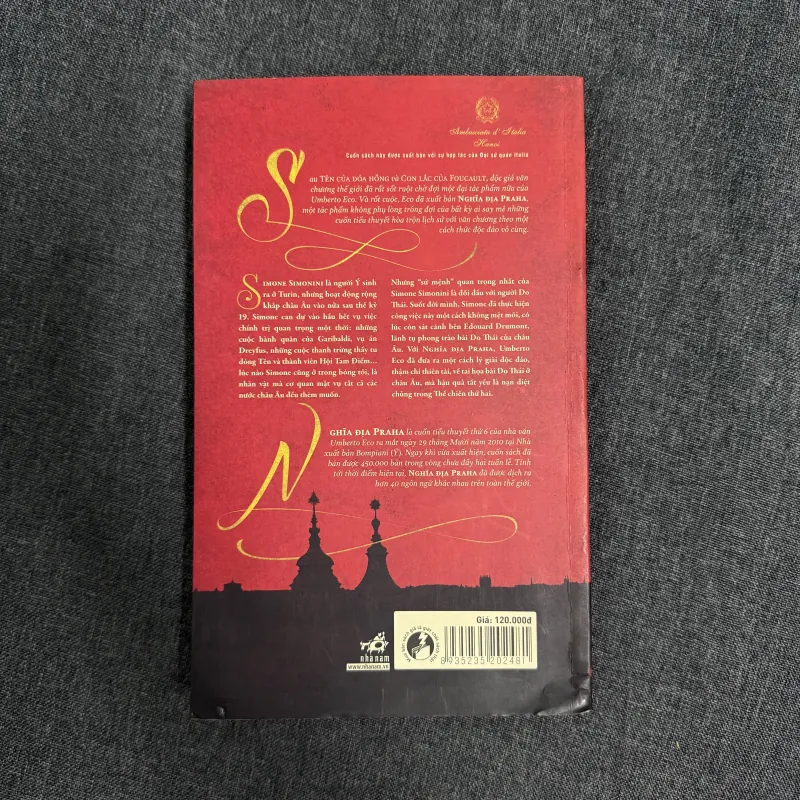 Nghĩa địa Praha - Umberto Eco 784144