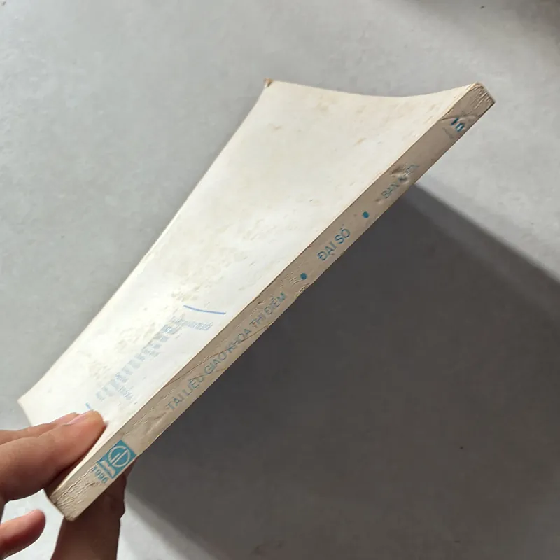 Hình học & Đại số 10 - 1996s (Tài liệu giáo khoa thí điểm) (4cuốn) 739147