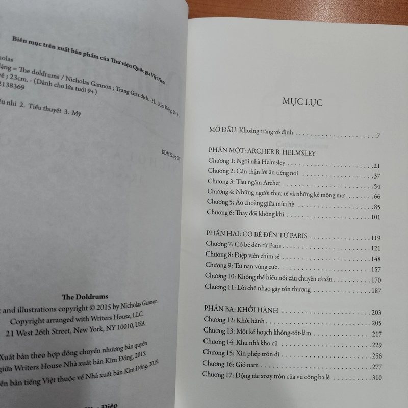 Sách Vùng biển lặng The Doldrums của Nicholas Gannon mới 99% 527316