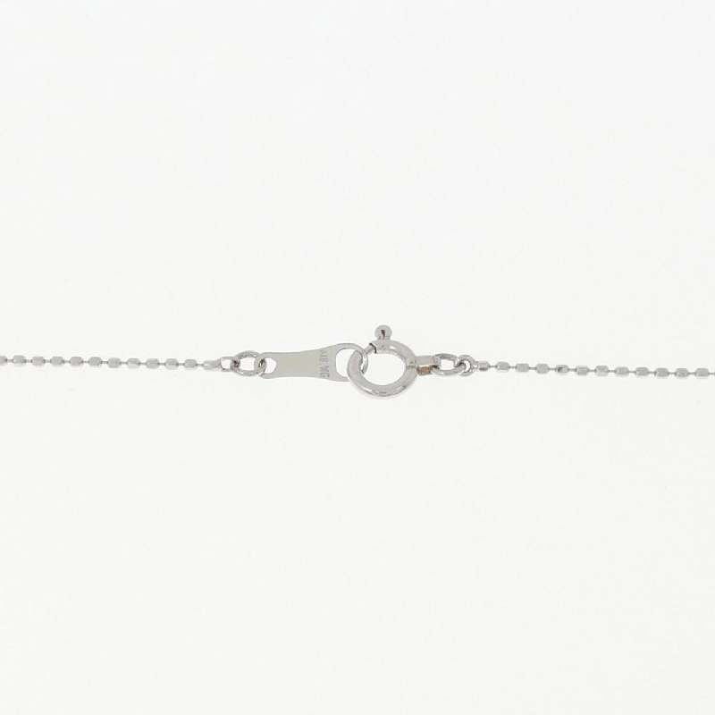 K18WG Dây chuyền kim cương hình trái tim 0.02CT - Hàng hiệu Chính hãng 860881