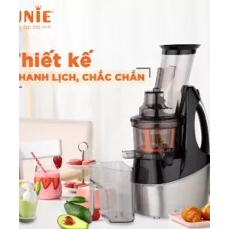 💎 UNIE USJAC91S – Ép rau củ & trái cây nhanh chóng, vận hành êm ái, độ ồn <60dB! 715320