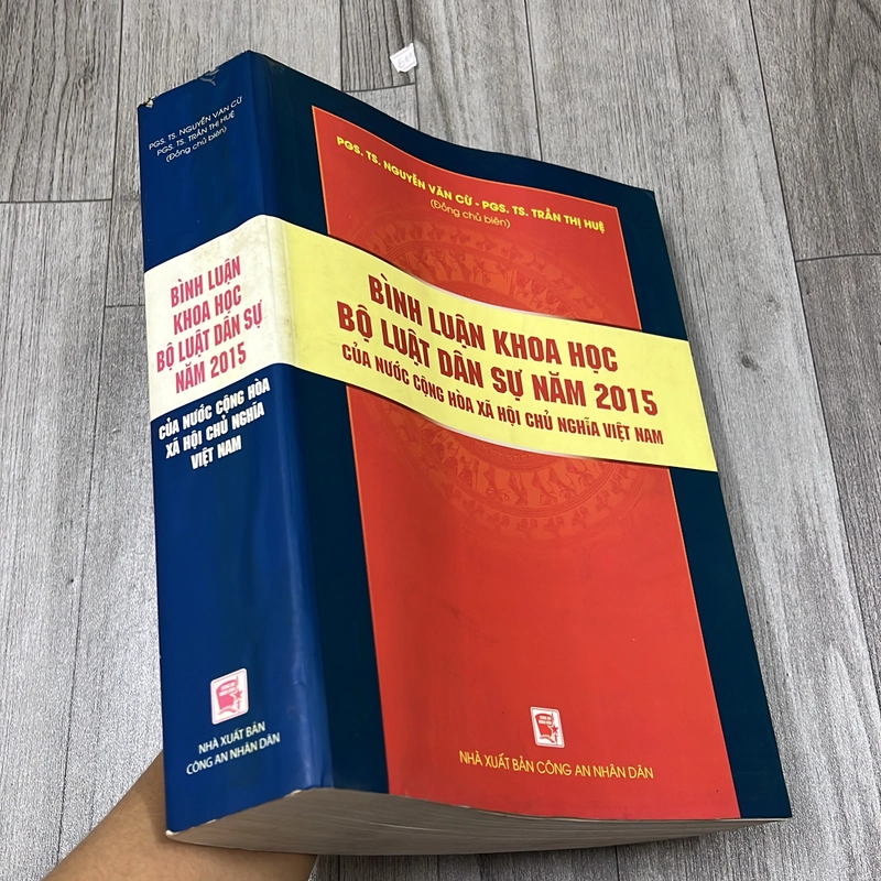 Bình luận khoa học bộ luật dân sự năm 2015 của nước CHXHCNVN. 8b2 545053