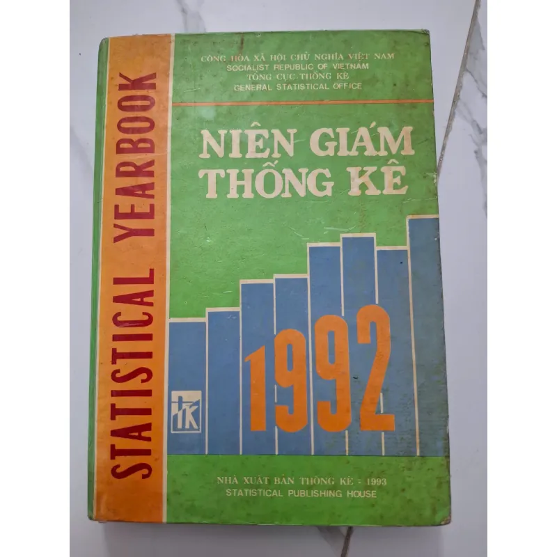 Niên giám Thống kê 1992 - Tổng cục Thống kê - Tài liệu tra cứu/Kinh tế 931841