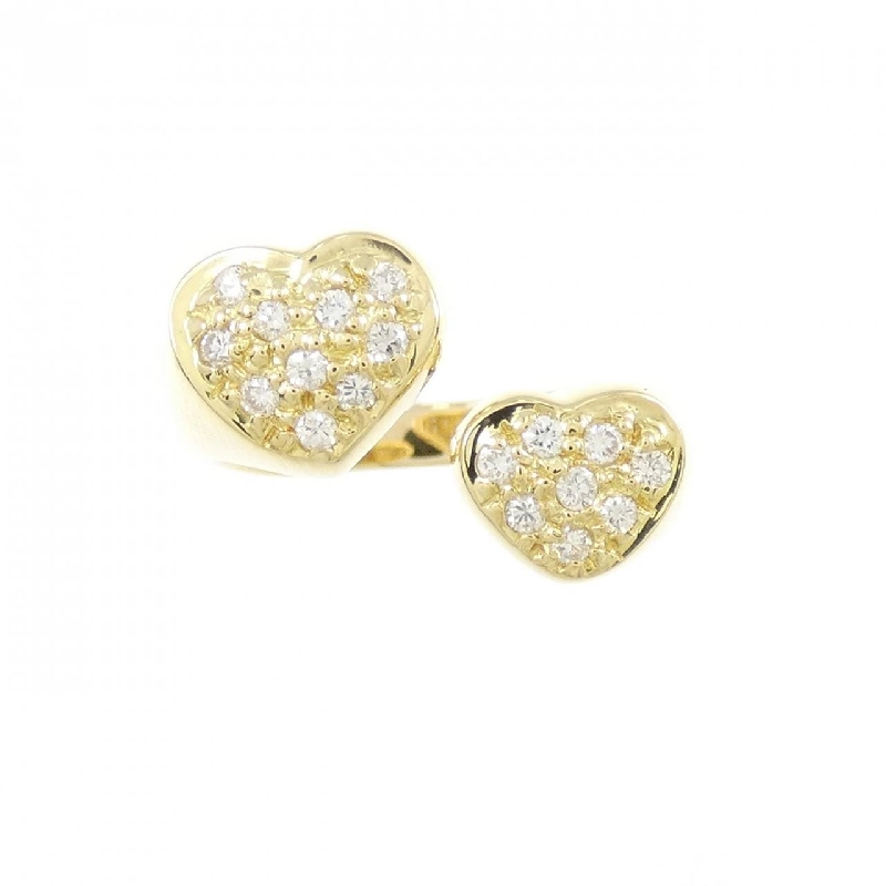 Nhẫn kim cương hình trái tim Ponte Vecchio 0.13CT - Hàng hiệu Authentic 838870