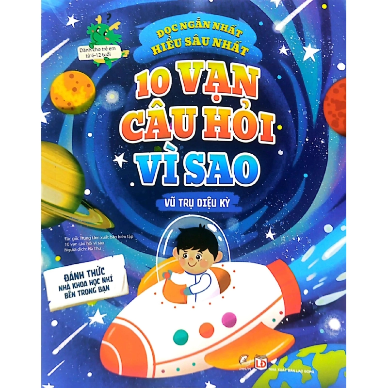 10 vạn câu hỏi vì sao - Vũ trụ diệu kỳ - - LINHLANBOOKS - Sách Mẹ và bé 712872