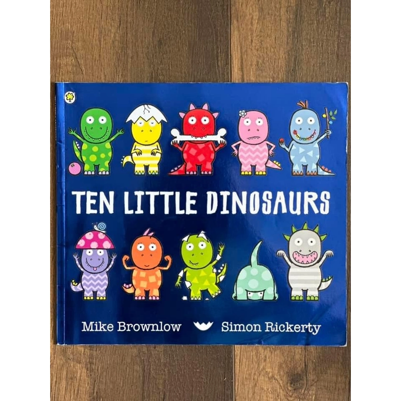 Combo 4 sách: TEN LITTLE UNICORNS / MONSTERS / DINOSAURS / PRINCESSES 227115