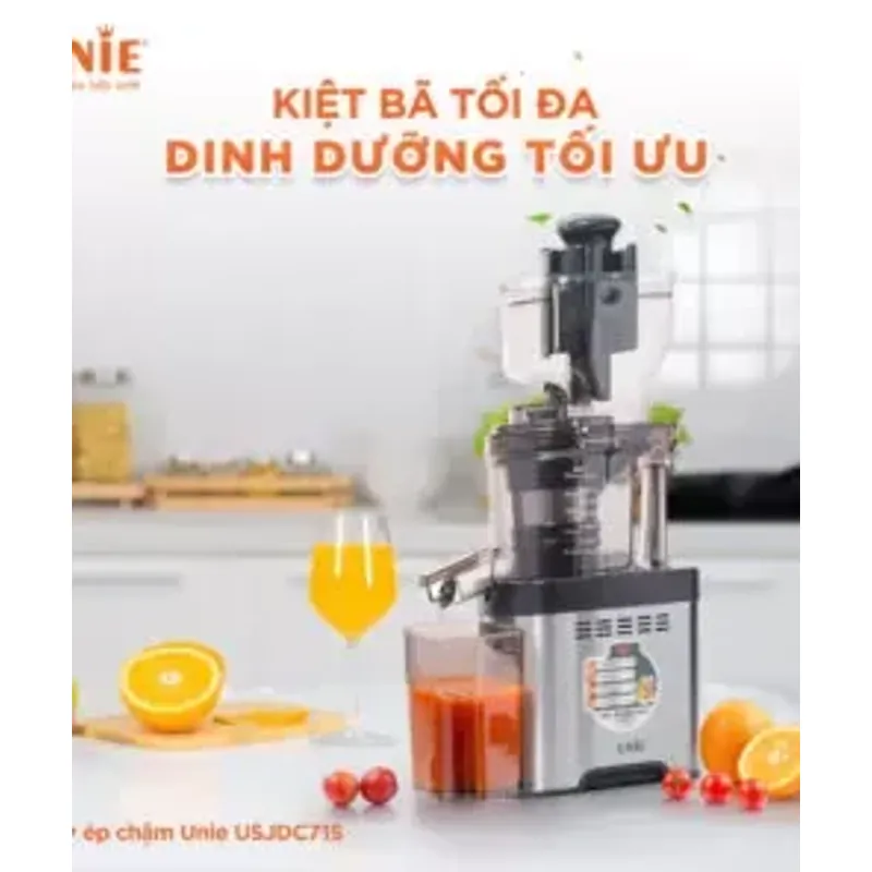 UNIE USJDC71S – Máy ép chậm ép kiệt bã tối ưu 761488