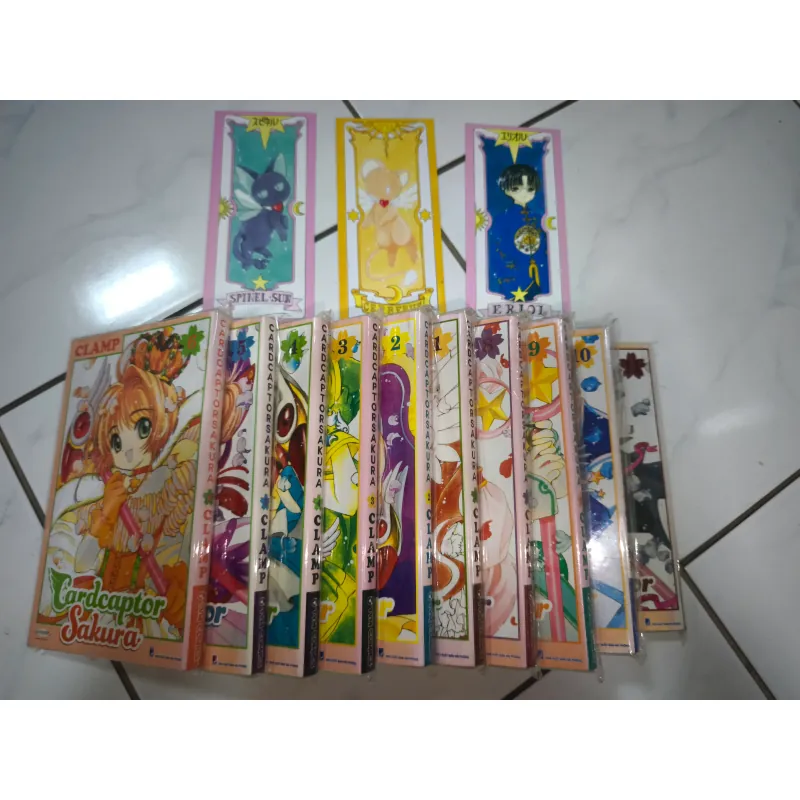 Truyện tranh sakura TVM tặng 3 bookmark 977472