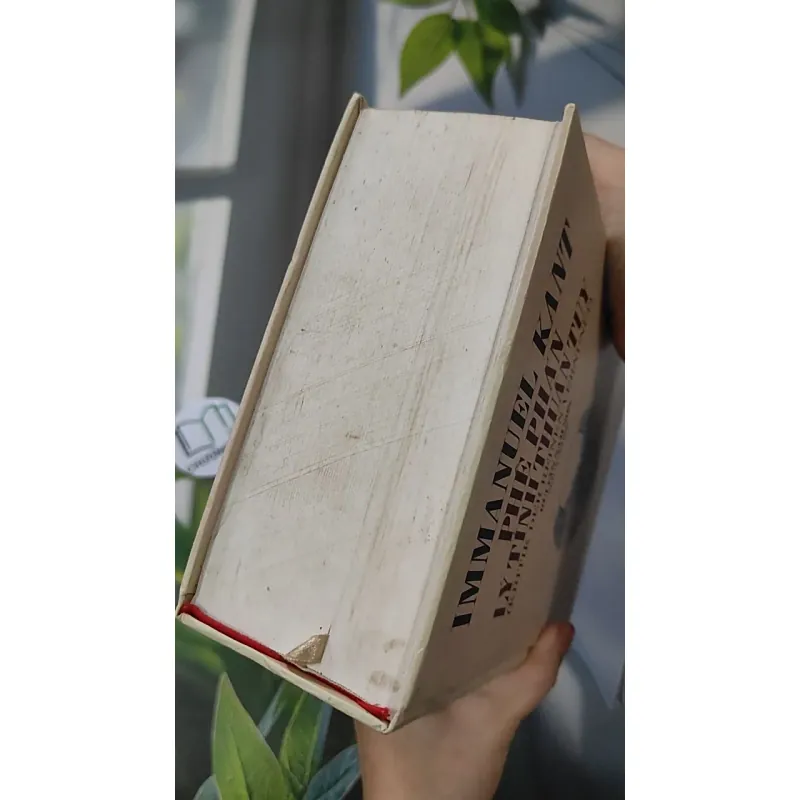 [MIỄN PHÍ BỌC SÁCH] Phê Phán Lý Tính Thuần Túy - Bùi Văn Nam Sơn dịch và chú giải 990228