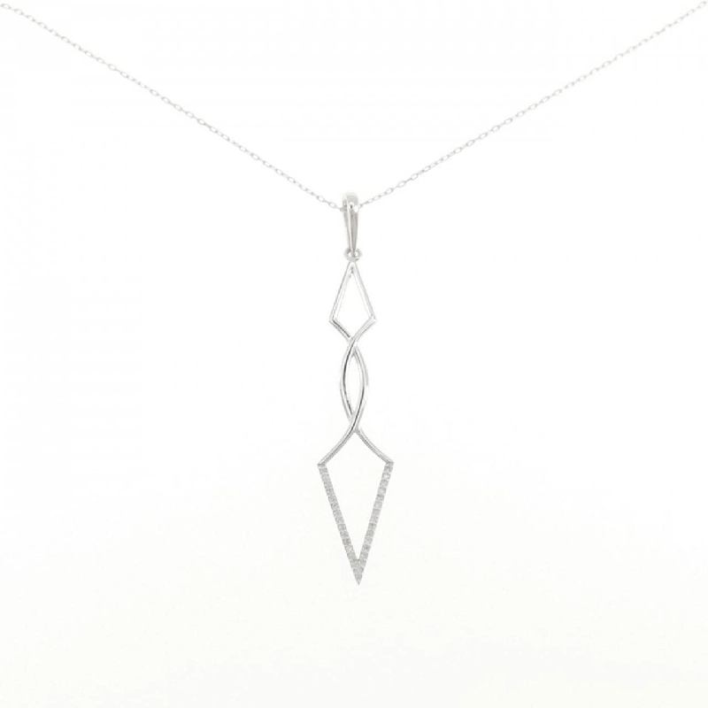 Dây chuyền kim cương K18WG 0.10CT - Hàng hiệu chính hãng 862261