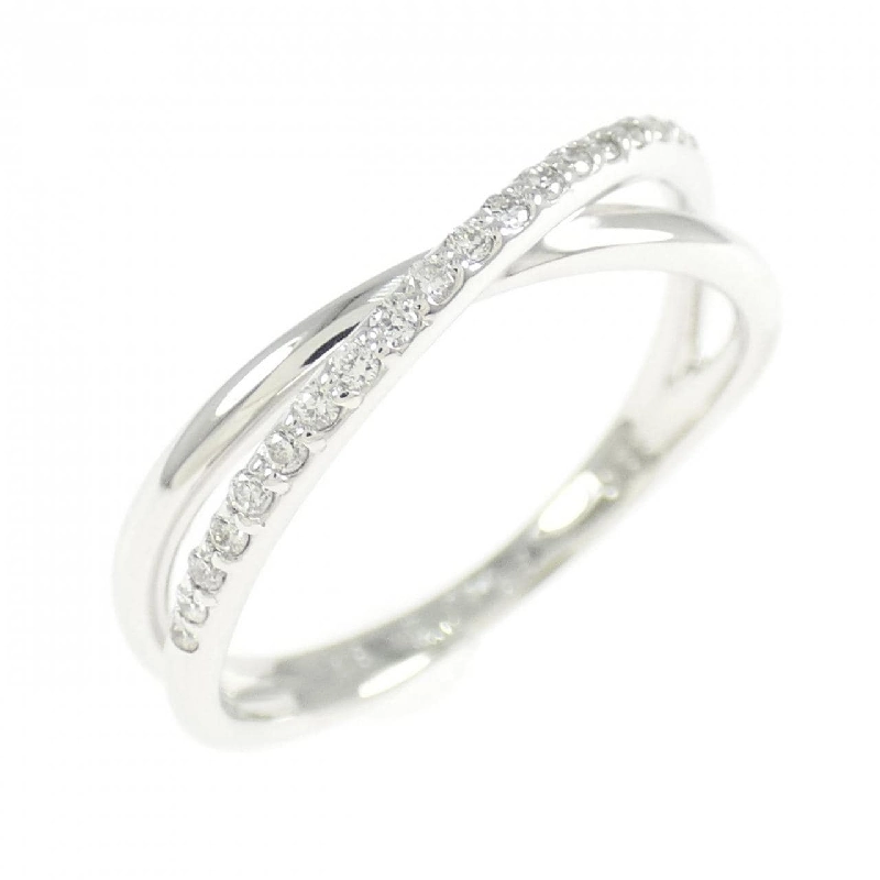 Nhẫn kim cương K18WG 0.11CT 670955